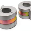 Cylinder Stroke Reducer, Fit Shaft Sizes 1-1/8 to 1.5 Inches, Stroke Control&Limit Clamp Kit for Hydraulic Cylinder Stroke Length Conversion with Thumb Tabs-1